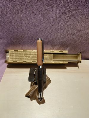 Wenge und Birnen Holz Kugelschreiber