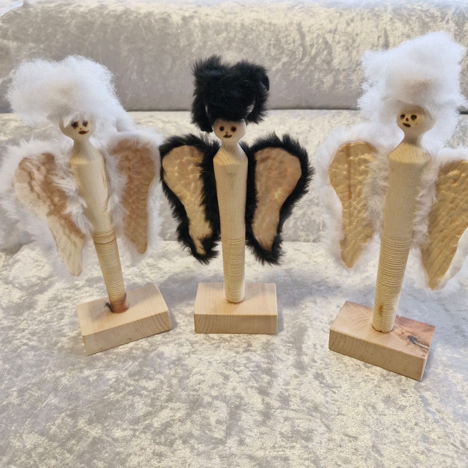 Engel aus Zirben holz