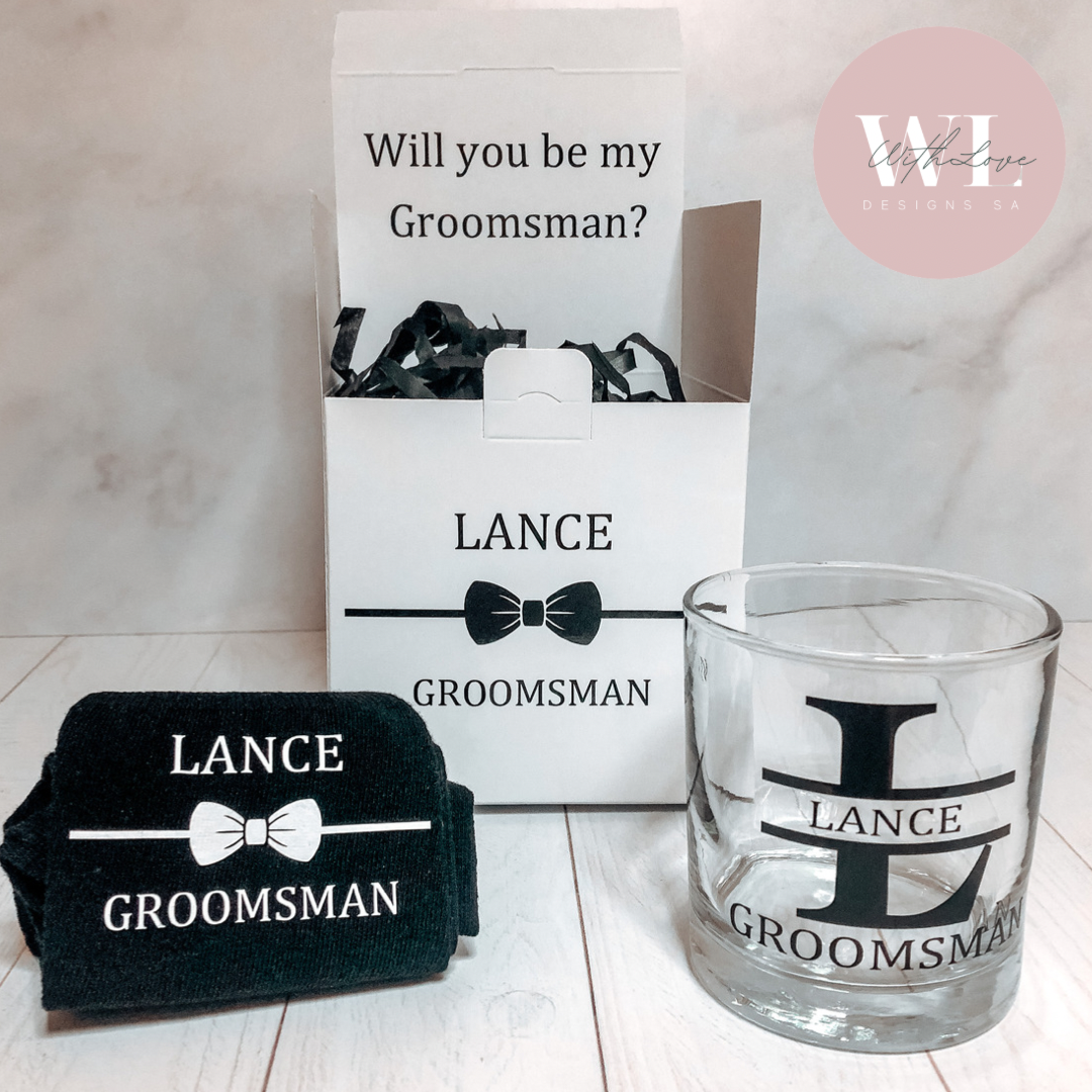 Small Groomsman Proposal Box 1
