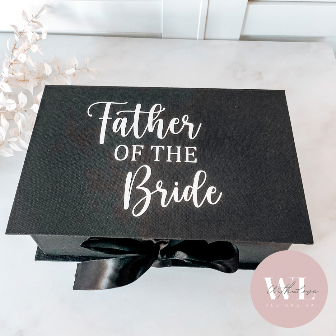 Father Of The Bride Box (box on it&#39;s own)