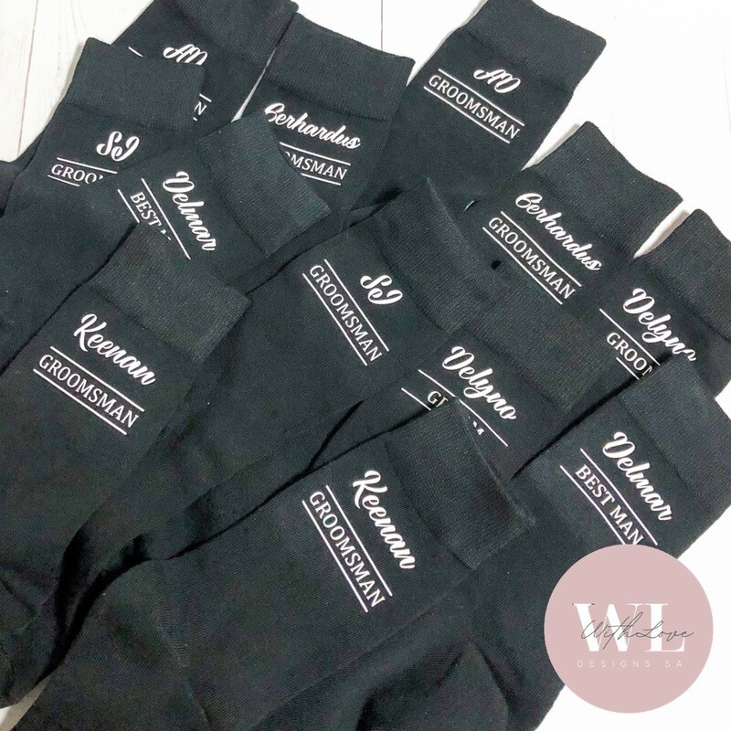 Groomsman Socks