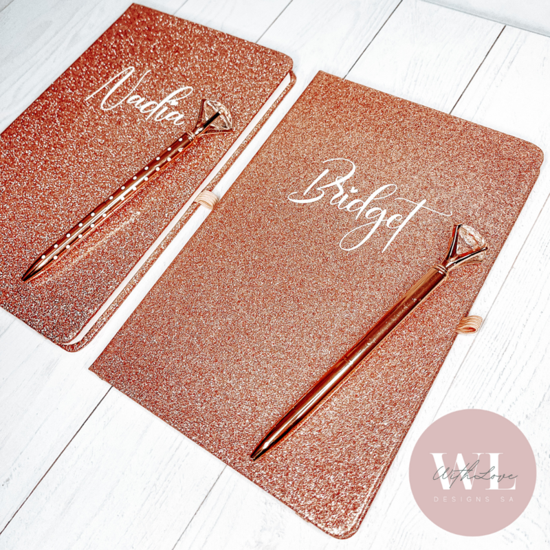 Rose Gold Notebook