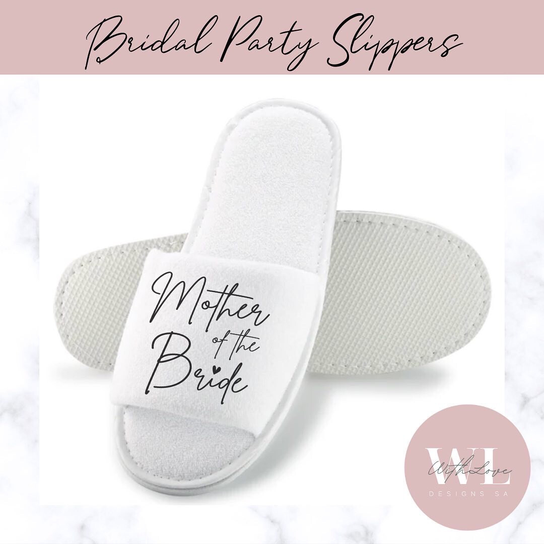 Mother Of The Bride Slippers