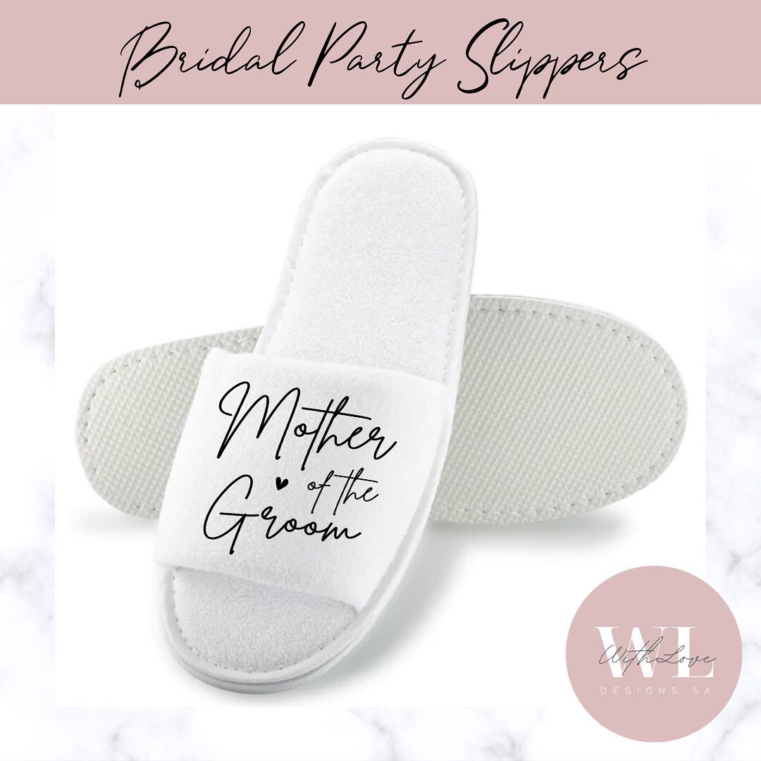 Mother Of The Groom Slippers