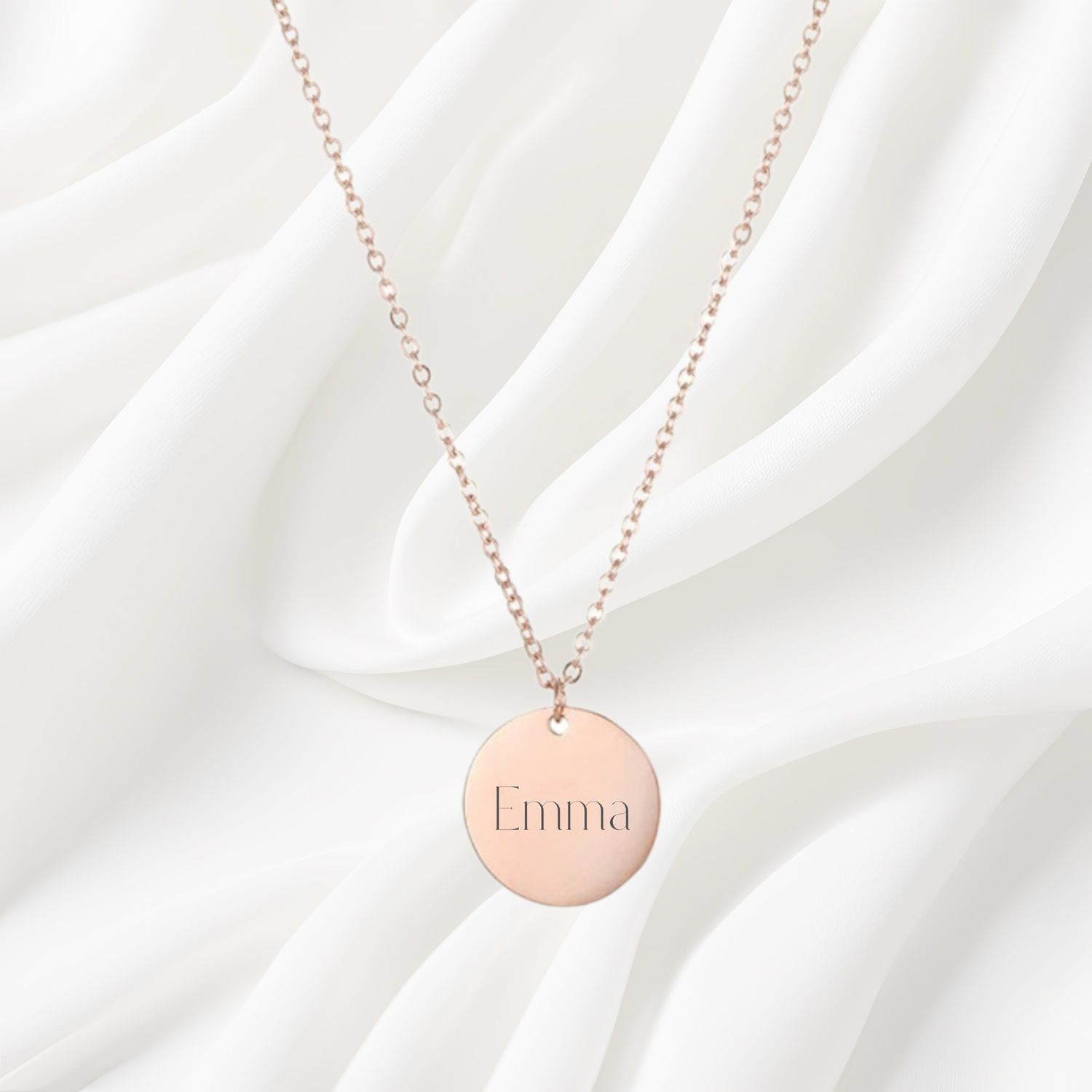 Personalised Disc Necklace