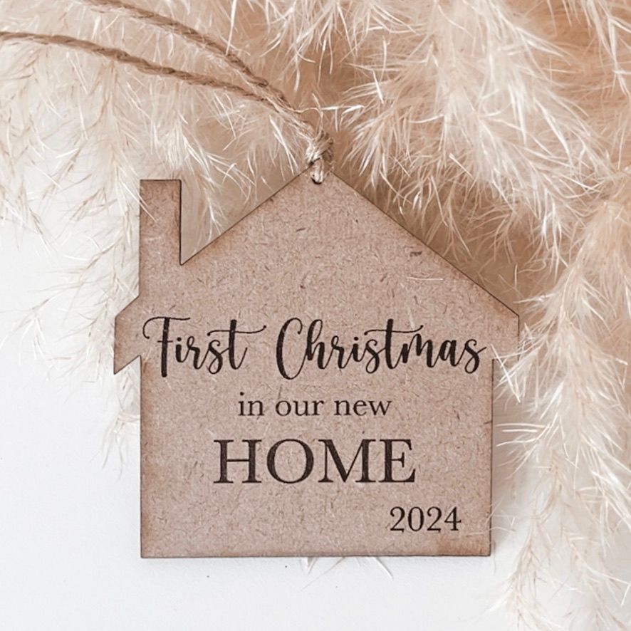 First Christmas In New Home 2025 Ornament