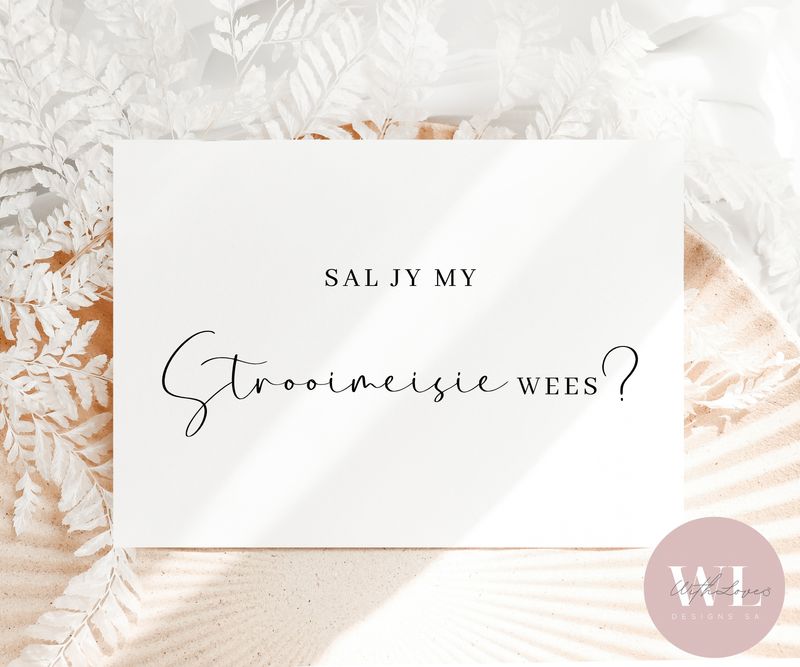 Strooimeisie Proposal