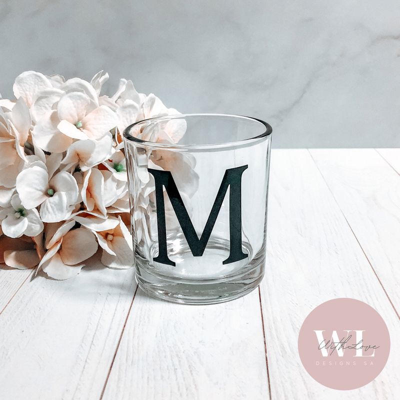 Whiskey Glass - Monogram