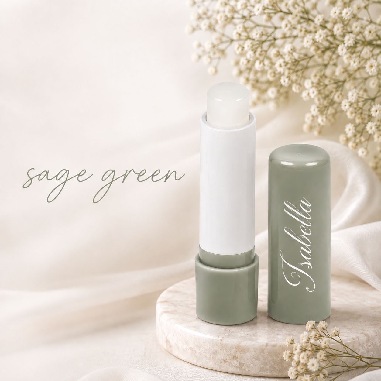 Sage Green Lip Balm