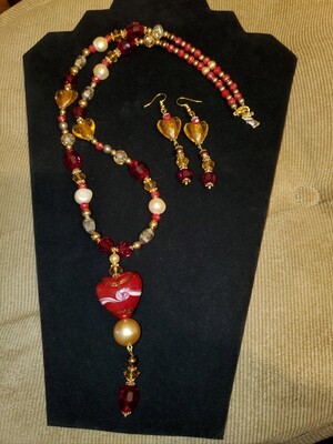 Ruby Red Heart Collection