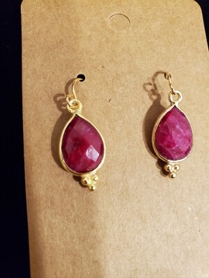  Gemstone Earrings/ Collection