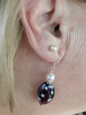 Polka-dots and More Earrings 