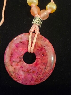 Crazy Lace Agate Necklaces 