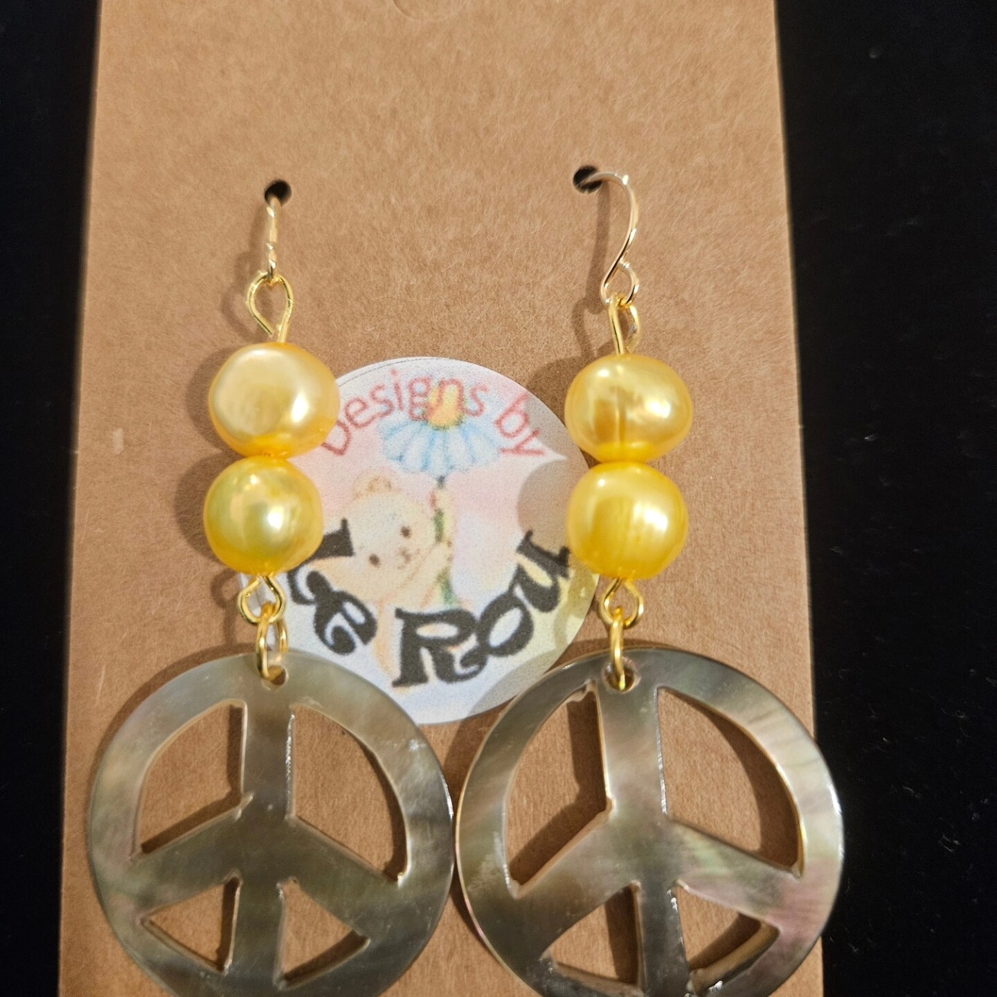 Pearls of Peace Earrings 