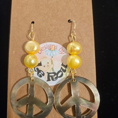 Pearls of Peace Earrings 