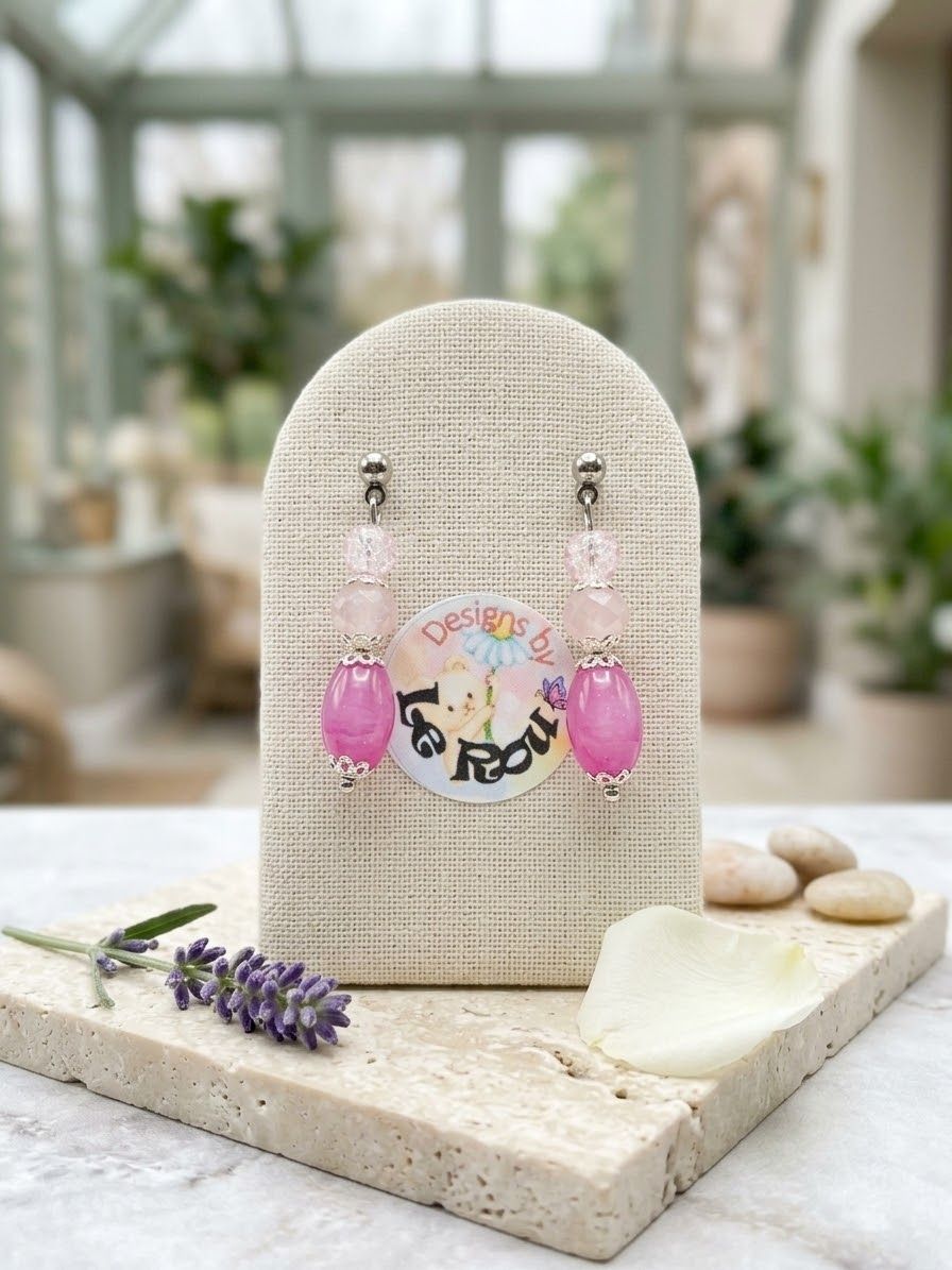 Passionate Pink Earrings