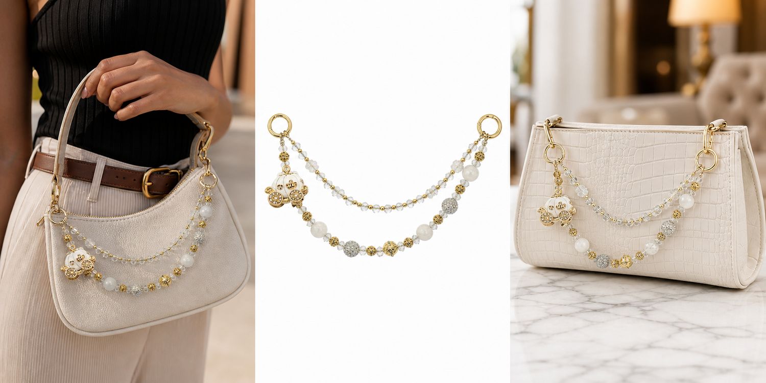 Royal Carriage Purse Charm