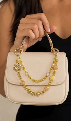 Golden Sunshine Purse Charm