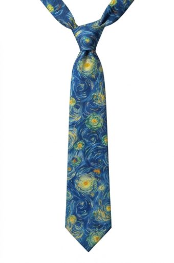 ​AUIE Starry Night Handmade Necktie
