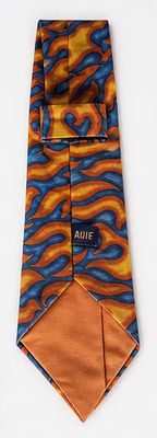 AUIE Blue Flame Handmade Necktie