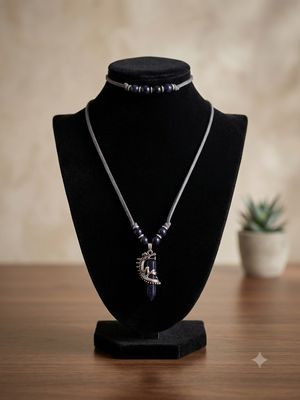 Dragon and Blue Sandstone Men’s Jewelry set.