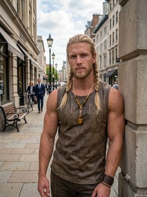 Viking Strength Necklace and Bracelet