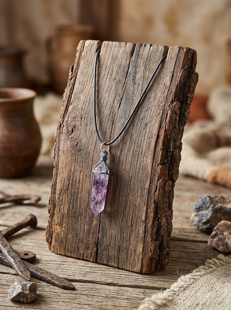 Forge and Stone Amethyst Necklace