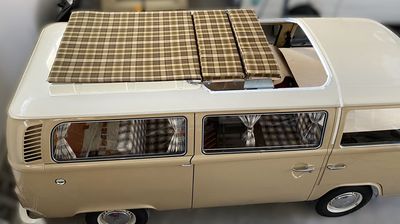 TOIT RELEVABLE AVEC LIT INTEGRE ET PORTE  BAGAGE T2B