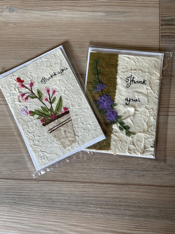 Handmade Thank You Card