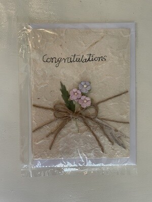 Handmade Congratulations Card