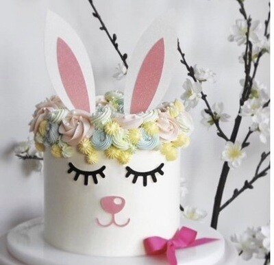 2 LAYER BUNNY CAKE (8 IN)