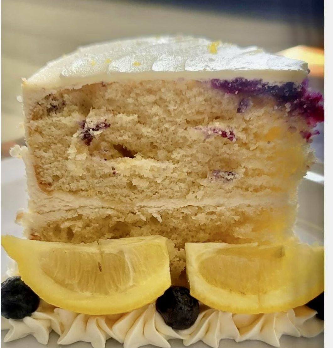 LEMON BLUEBERRY CAKE