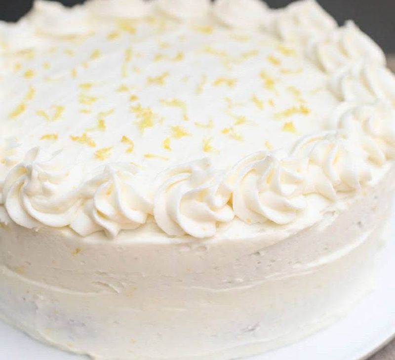 LEMON VELVET CAKE