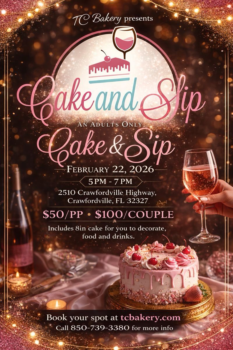 ADULT CAKE &amp; SIP