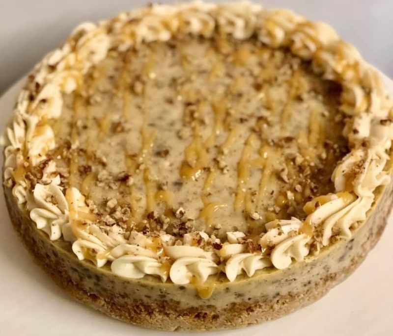 GINGER BOURBON CHEESECAKE