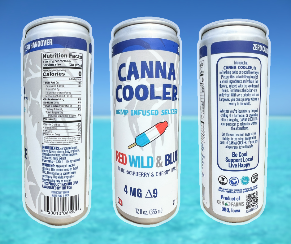 Canna Cooler: Hemp Infused Seltzer