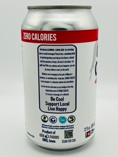 Canna Cooler: Strawberry Kiwi Seltzer