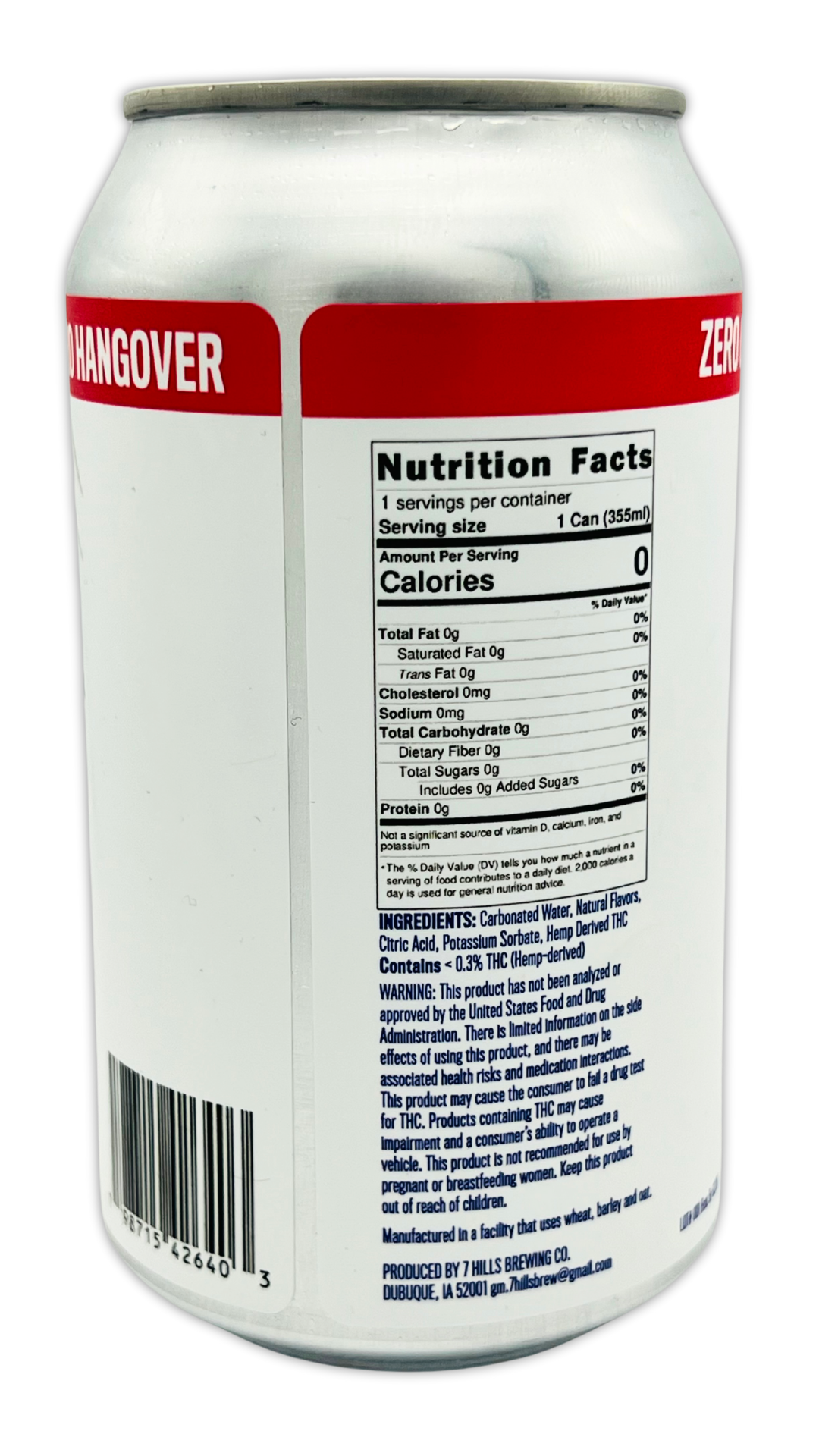 Canna Cooler: Strawberry Kiwi Seltzer