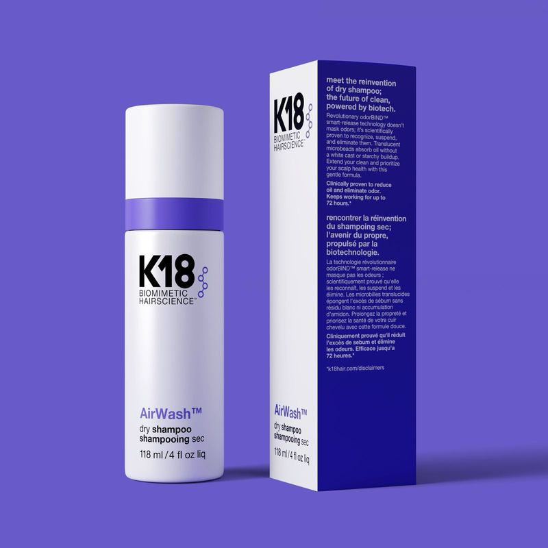 K18 AirWash Dry Shampoo 100ml