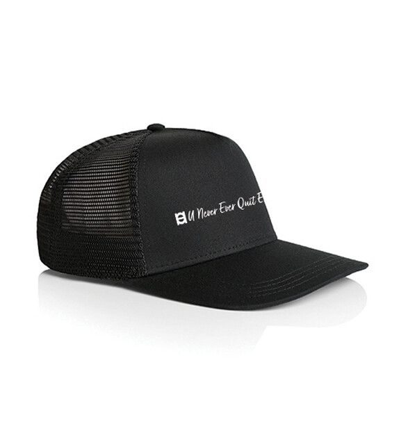 Cap - Trucker - U Never Ever Quit Ever [1108]