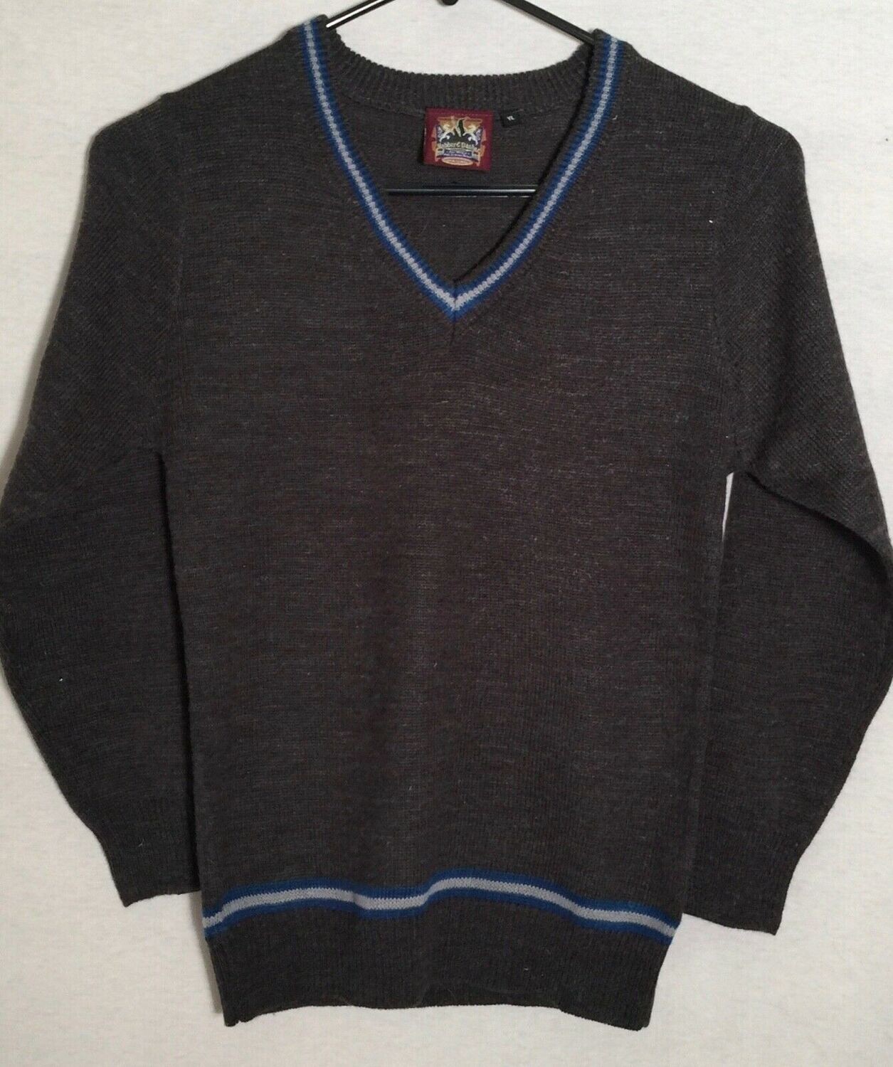 HARRY POTTER SWEATER BLUE SILVER RAVENCLAW PULLOVER SWEATER Great Gift Idea