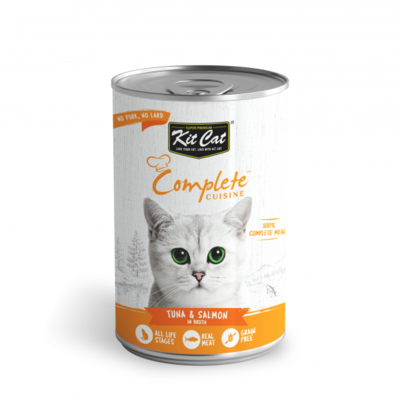 Kit Cat Complete Tuna  & Salmon 5.3 Oz