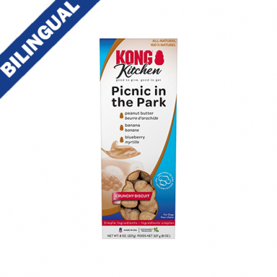 Kong Kitchen Crunchy Biscuit Picnic In The Park 8 Oz