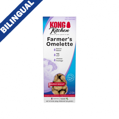 Kong Kitchen Crunchy Biscuit Farmer's Omlette 8 Oz