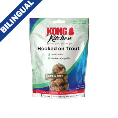 Kong Kitchen GF Treat Hooked On Trout 5 Oz
