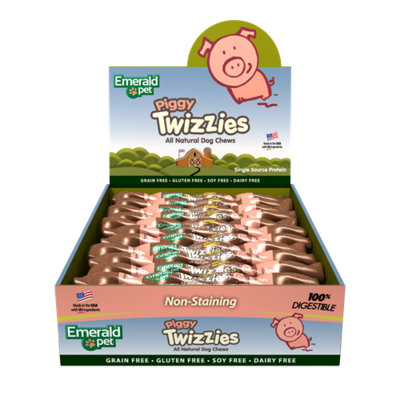 Emerald Pet Twizzies Piggy 6"