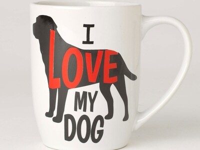Petrageous Mug I Love My Dog 24 Oz