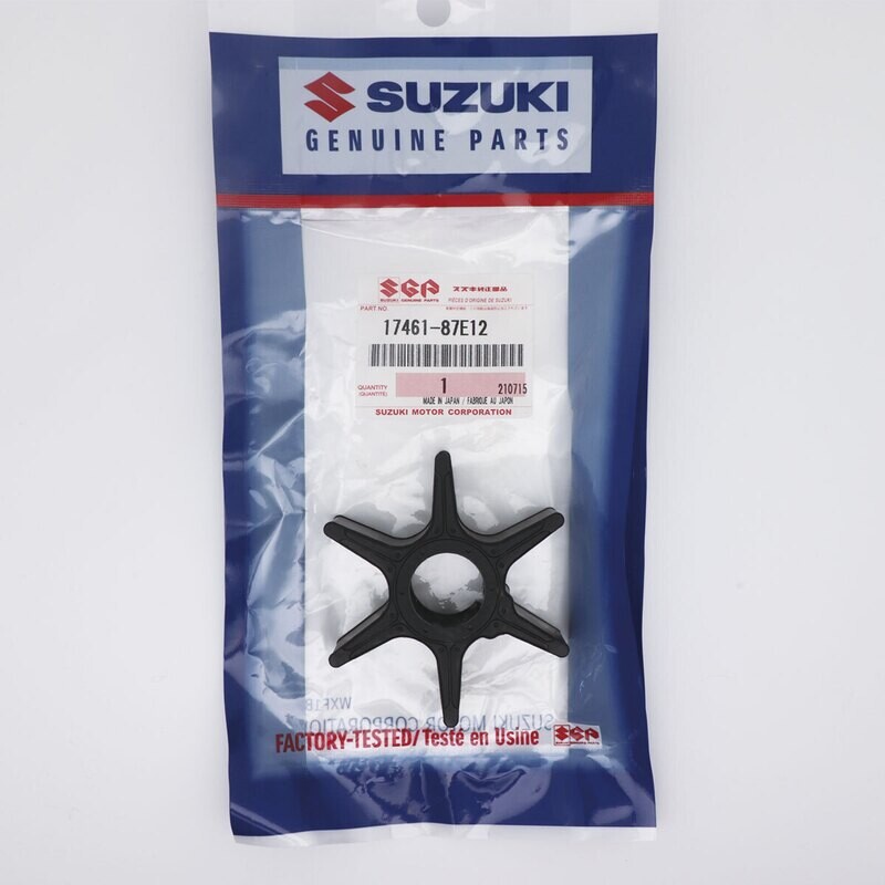TURBINA SUZUKI 17461-87E12 PARA MOTORES DF60 / DF70 (1998-2009)/ DF70A / DF80A /DF90A (2009-2022)