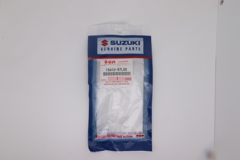 FILTRO COMBUSTIBLE SUZUKI 15410-87L00-000 PARA MOTORES DF9,9A (2012-2022) / DF15A (2012-2022) Y DF20A (2007-2022)/ DF25A (2015-2022) / DF30A (2015-2022)/ DF70A / DF80A /DF90A (2009-2022)