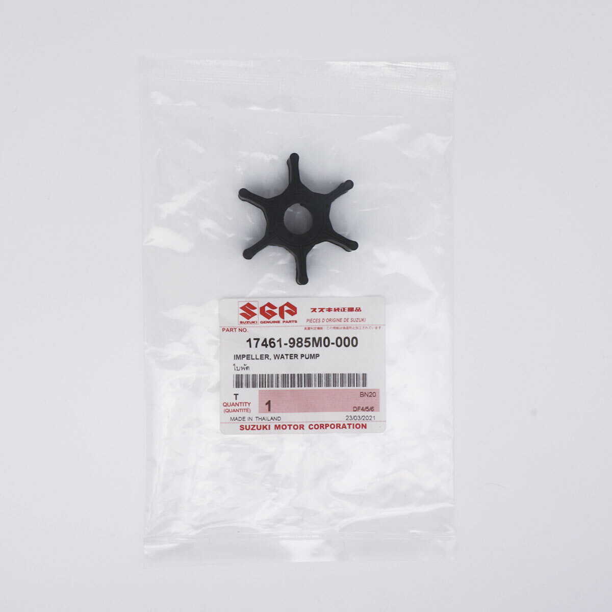 TURBINA SUZUKI 17461-985M0 PARA MOTORES DF4 / DF5 / DF6